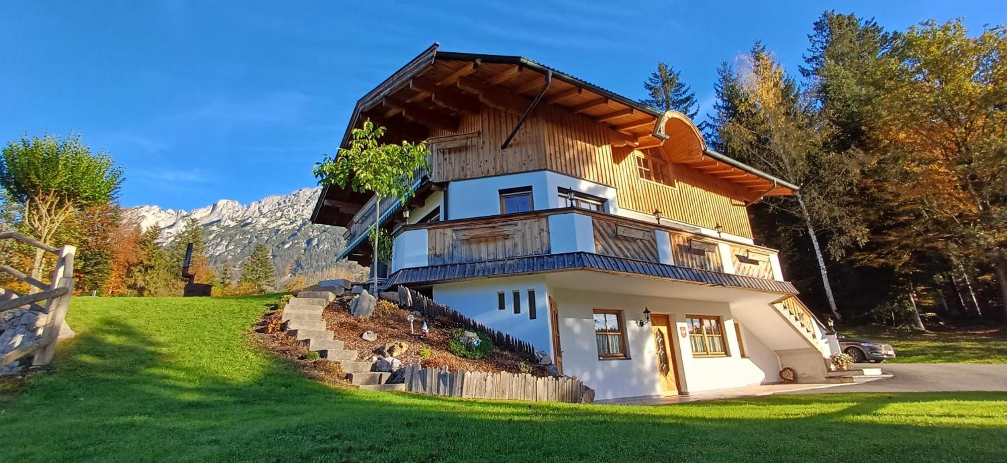 Ferienwohnung Sappl Scheffau am Wilden Kaiser Ngoại thất bức ảnh